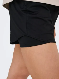 ONPMILA-2 Mittlere Taille Locker geschnitten Trainingsshorts