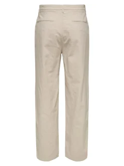 ONSBOB Locker geschnitten Leinen Hose