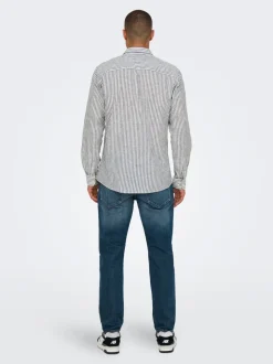 ONSCAIDEN Leinen Hemd