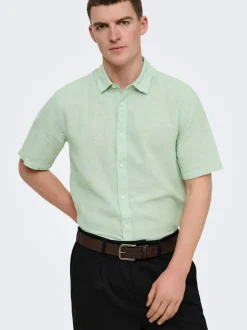 ONSCAIDEN Leinen Hemd