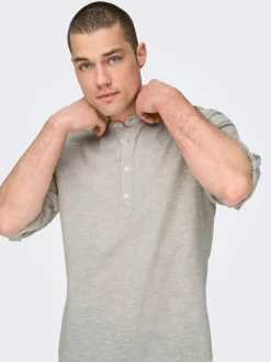 ONSCAIDEN Leinen Hemd