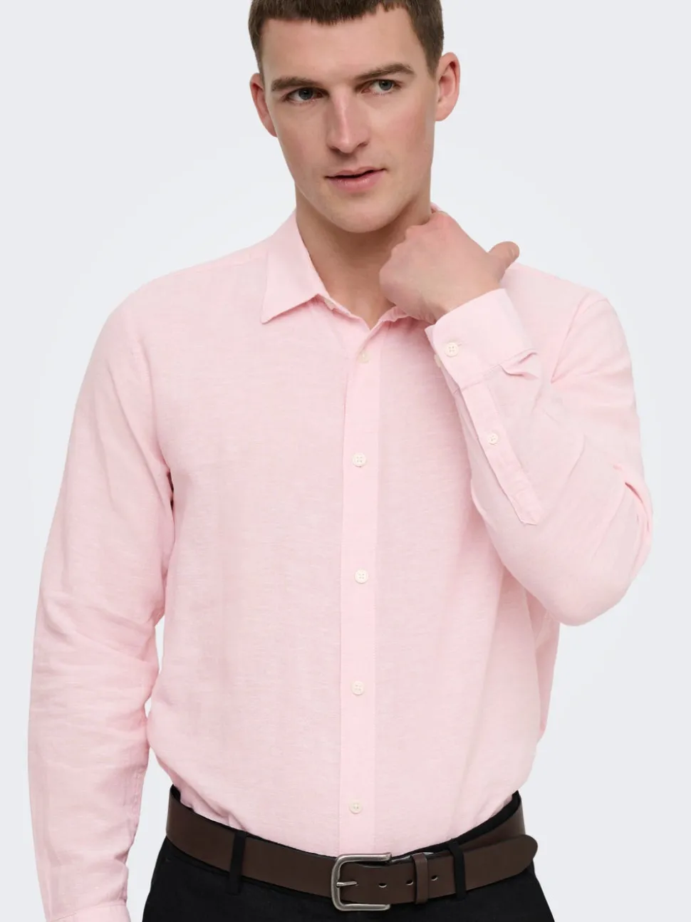 ONSCAIDEN Leinen Hemd