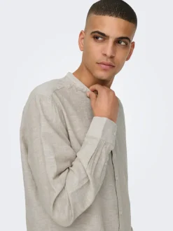 ONSCAIDEN Leinen Hemd