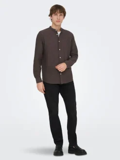 ONSCAIDEN Leinen Hemd