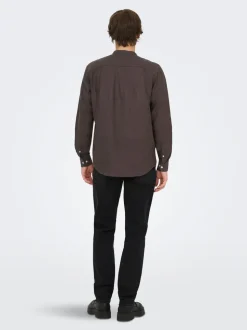 ONSCAIDEN Leinen Hemd