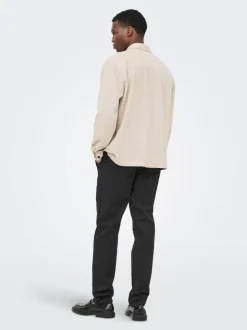 ONSCAIDEN Leinen Overshirt