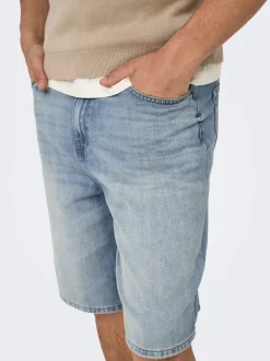 ONSCARL Mid Rise Ballon Schnitt Shorts