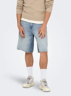 ONSCARL Mid Rise Ballon Schnitt Shorts