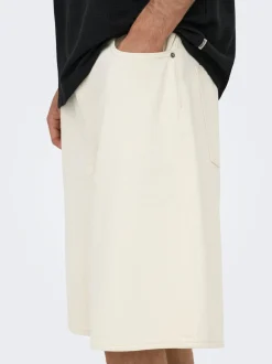 ONSCARL Mittlere Taille Ballon Schnitt Shorts