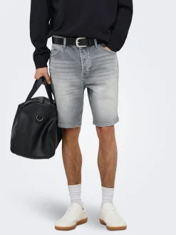 ONSEDGE Mid Rise Gerade geschnitten Shorts