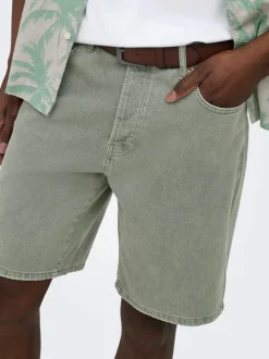 ONSEDGE Mid Rise Gerade geschnitten Shorts