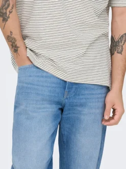 ONSEDGE Mid Rise Gerade geschnitten Jeans