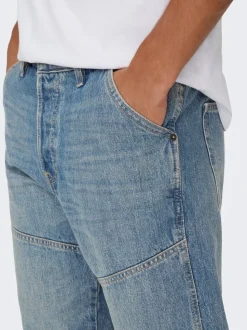 ONSEDGE Mid Rise Gerade geschnitten Jeans