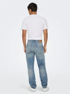 ONSEDGE Mid Rise Gerade geschnitten Jeans