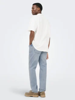 ONSEDGE Mid Rise Gerade geschnitten Jeans