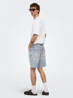 ONSEDGE Mid Rise Gerade geschnitten Shorts