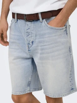 ONSEDGE Mid Rise Gerade geschnitten Shorts
