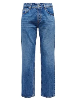 ONSEDGE Mid Rise Gerade geschnitten Jeans