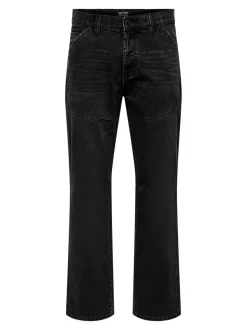 ONSEDGE Mid Rise Gerade geschnitten Jeans
