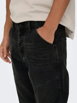 ONSEDGE Mid Rise Gerade geschnitten Jeans