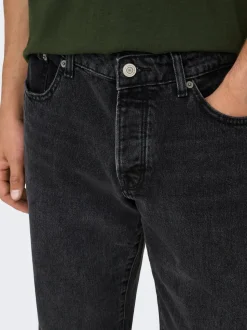 ONSEDGE Mid Rise Gerade geschnitten Jeans