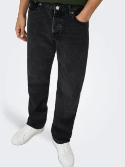 ONSEDGE Mid Rise Gerade geschnitten Jeans