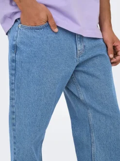 ONSEDGE Mid Rise Gerade geschnitten Jeans