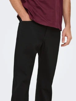 ONSEDGE Mid Rise Gerade geschnitten Jeans