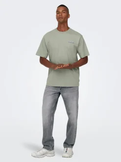 ONSEDGE Mid Rise Gerade geschnitten Jeans