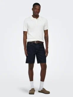ONSEDGE Mid Rise Gerade geschnitten Shorts