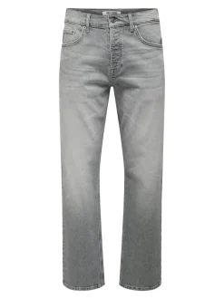 ONSEDGE Mittlere Taille Gerade geschnitten Jeans