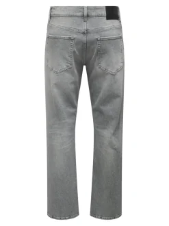 ONSEDGE Mittlere Taille Gerade geschnitten Jeans