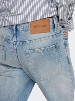ONSEDGE Mittlere Taille Gerade geschnitten Jeans