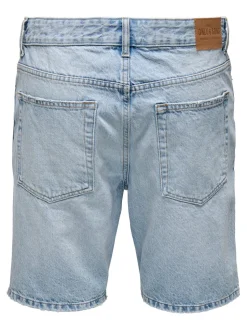 ONSEDGE Mittlere Taille Gerade geschnitten Shorts