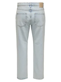 ONSEDGE Mittlere Taille Gerade geschnitten Jeans