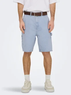 ONSEDGE Mittlere Taille Gerade geschnitten Shorts