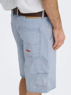 ONSEDGE Mittlere Taille Gerade geschnitten Shorts