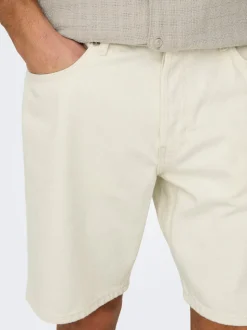 ONSEDGE Mittlere Taille Gerade geschnitten Shorts