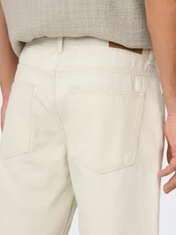 ONSEDGE Mittlere Taille Gerade geschnitten Shorts