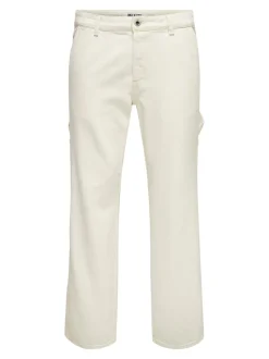 ONSEDGE Mittlere Taille Gerade geschnitten Jeans