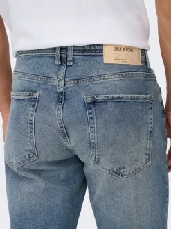 ONSEDGE Mittlere Taille Gerade geschnitten Jeans