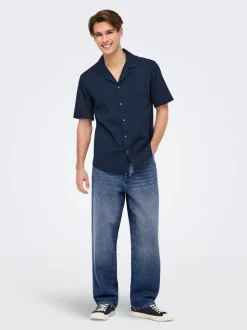 ONSFADE Hohe Taille Locker geschnitten Jeans