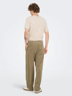 ONSFADE Locker geschnitten corduroy Hose