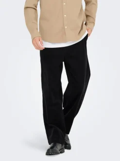 ONSFADE Locker geschnitten corduroy Hose