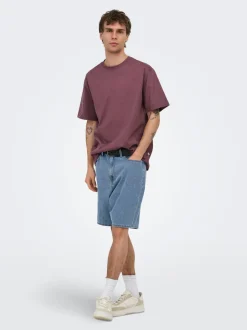 ONSFADE Mid Rise Gerade geschnitten Shorts