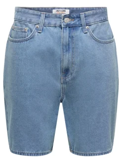 ONSFADE Mid Rise Gerade geschnitten Shorts