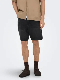 ONSFADE Mid Rise Gerade geschnitten Shorts