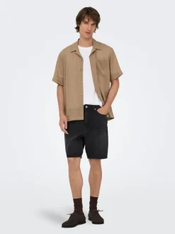 ONSFADE Mid Rise Gerade geschnitten Shorts