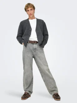 ONSFADE Mid Rise Locker geschnitten Jeans
