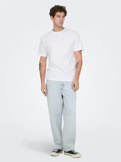 ONSFADE Mid Rise Locker geschnitten Jeans